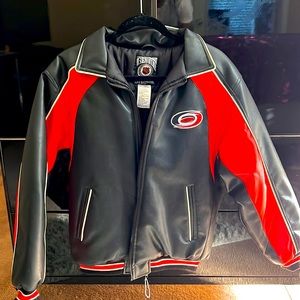 NHL Carolina Hurricanes Varsity Bomber Jacket